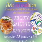 Affiche loto galette 2026